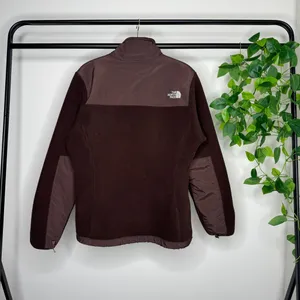 The North Face Chocolate Brown Denali Polartec Fleece Jacket size M Medium AC6W thumbnail 2