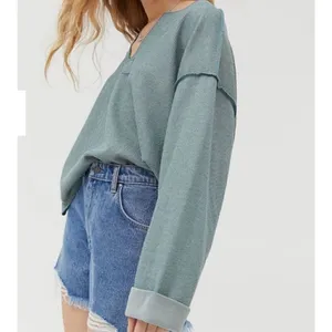 Urban Outfitters Jax Inside Out Notch‎ Neck Sweater Sz M thumbnail 11