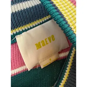 Maeve by Anthropologie Pink Striped Zip Back Sleeveless Halter - Size - Small thumbnail 4