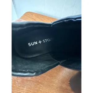 Sun * Stone Women’s Block Ankle Boots Black Sz 7 / 38 SKU 2873 thumbnail 10