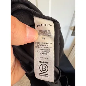 Athleta black Venice Pintuck Pant size xl thumbnail 6