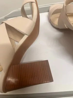 Cole Haan Women’s Cynthia Block Heel Sandal Beige Size 9B thumbnail 10