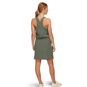 Patagonia Olive Green Drawstring Waist Dress – Size S thumbnail 2