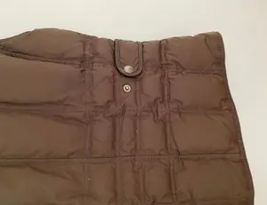 Eddie Bauer Women’s M Brown Down Puffer Vest Full Zip Pockets Lightweight thumbnail 3