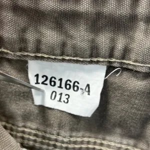 Vtg Carhartt Womens 12x34 WB002 Canvas Work Pants Khaki Brown Bootcut Y2K Rare thumbnail 9