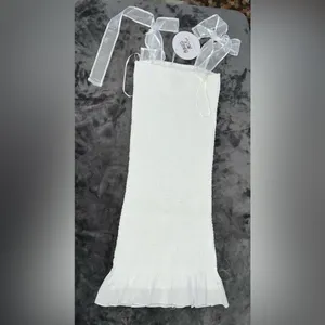 Princess Polly Lerea Mini Dress in White Size 0 New with tag thumbnail 6