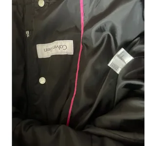 Calvin Klein Black Quilted Puffer Coat Full Zip &‎ Snap Collared Size Small thumbnail 10