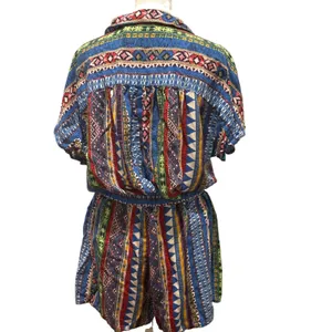 Flying Tomato Women’s Boho Short Set Large thumbnail 3