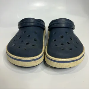 Crocs original clogs navy blue women’s size‎ 7 unisex sizing casual summer beach thumbnail 2