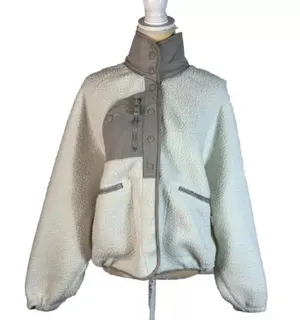 Her Entire Name Says Grace fleece sherpa jacket size M thumbnail 1