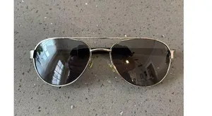 VTG Fossil coley MS3806 040 57 17-135 aviator sunglasses thumbnail 1