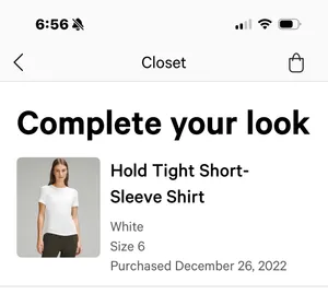 Lululemon Hold Tight Short Sleeve Top thumbnail 4