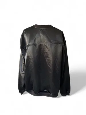Caribbean Joe Black Bomber Jacket thumbnail 3