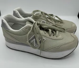 New Balance 515H Womens 10 sage khaki Athletic Running Platform Shoes Sneakers thumbnail 1