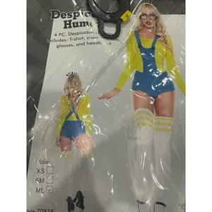 Music Legs Despicable Me Costume Size Medium Large thumbnail 3