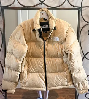The North Face Favorite 1996 Retro Nuptse Jacket in Khaki Stone Tan thumbnail 1