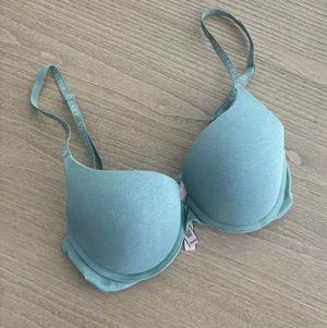 Victoria's Secret Blue Branded Straps Bra 32D thumbnail 1