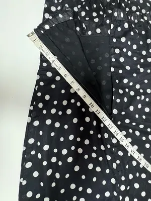 Jill Michelle Black Ad‎ White Polka Dot Strapless Midi Dress - Size 8. thumbnail 12