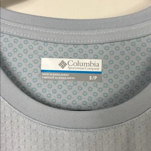 Columbia Omni Freeze T-Shirt Women’s Size Small Performance Light Blue thumbnail 3
