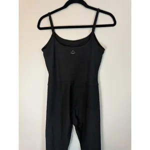 Beyond Yoga Beyond Yoga Spacedye Uplevel Midi Jumpsuit Black Sz M NEW $138 MSRP thumbnail 15
