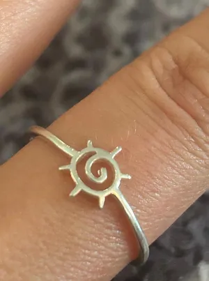 Z24 925 sterling silver size 9.5 thumbnail 1