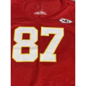 Nike Travis Kelce #87 Kansas City Chiefs‎ NFL Red Jersey Tshirt Women's XL Bag6 thumbnail 2