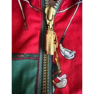 Vintage Tail Golf All-Over Print Full Zip Jacket 100% Brushed Cotton Size Medium thumbnail 8