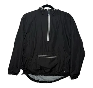 Lauren James Hooded Water resistant Windbreaker Drawstring Jacket women Sz Small thumbnail 1