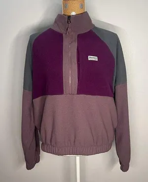 Marmot Women's 1/2-Zip Retro Rocklin Fleece Jacket Size Large thumbnail 1