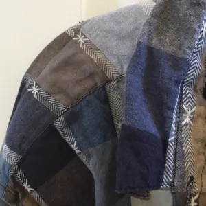 FINAL MARKDOWN Maggie and Max blouse medium. Blue thumbnail 4