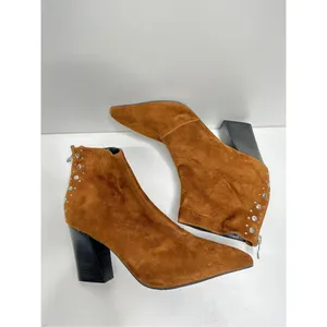 Golo Western Boots Womens Size 10 Nila Brown Pointed‎ Toe Suede Ankle Booties thumbnail 5