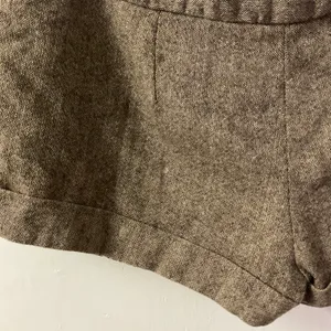 Vintage Women’s Brown Tweed Lined Shorts Spring No Size/Care Tag thumbnail 3