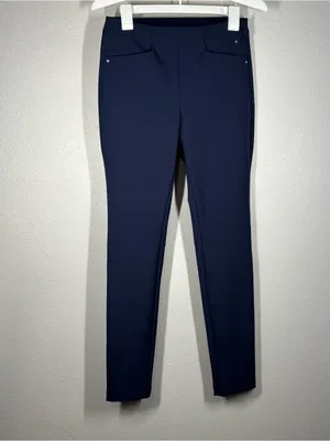 Nwt RLX Ralph Lauren Women's Golf Pants Navy Stretch Size 2 thumbnail 2