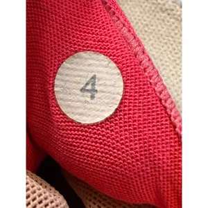 Lululemon Run Stuff Your Bra Striped Racerback Sports Neon Pink Size 4 Gym‎ Yoga thumbnail 6