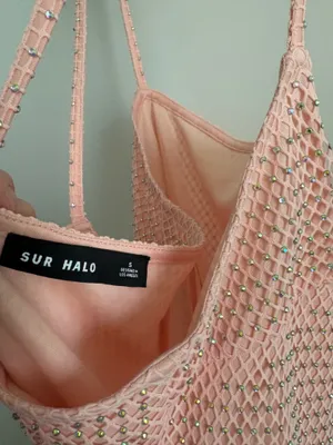 Sur Halo All Over Sparkle Sequin Like Dress Small thumbnail 8