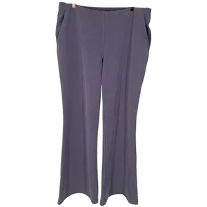 NWT Lululemon Brushed Softstreme Mid-Rise Flared Pant Grape Mist Size XL LW5HLPS thumbnail 6