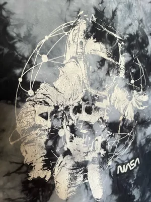 NASA astronaut shirt Gray Size M thumbnail 2