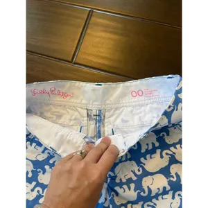Lilly Pulitzer, the Callahan‎ short 00 blue elephant thumbnail 2
