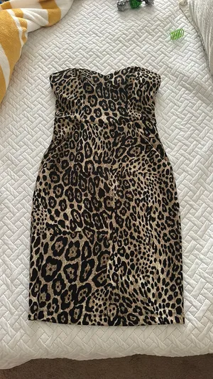 Strapless Dress Brown Size 5/6 thumbnail 1