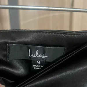 Lulu's Black Mini Pencil Skirt Night Out thumbnail 2