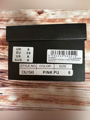 PRETTYLITTLETHING Pink Square Toe Strappy Low 4” Block Heeled Sandals Size 8 NIB thumbnail 14