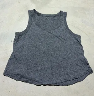 Madewell Women’s Tank Top Gray cotton large thumbnail 1