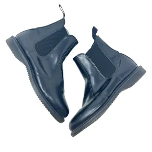 Dr. Martens Flora Chelsea Boots Pull-On Leather‎ Polished Black Size US 9 thumbnail 2