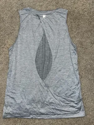 Fabletics Open Back Tank – Lightweight Gym / Pilates Top – Size S thumbnail 3