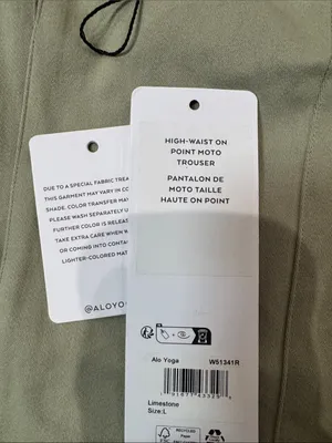 ALO Yoga High-Rise Wide-Leg Pants in Sage thumbnail 12