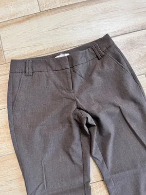 Womens New York & Company Brown Dress Pants - 2 Petite thumbnail 2