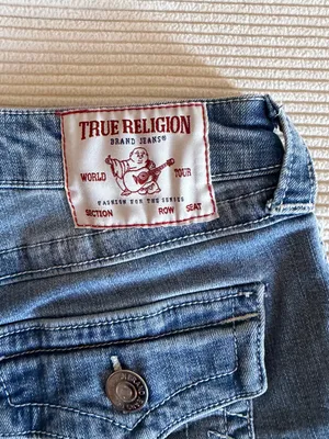 True Religion Women’s Low-Rise Denim Shorts – Size 24 thumbnail 5