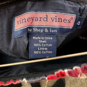 Vineyard Vines Strapless Plaid‎ Mini Dress in Red Size 4 thumbnail 3