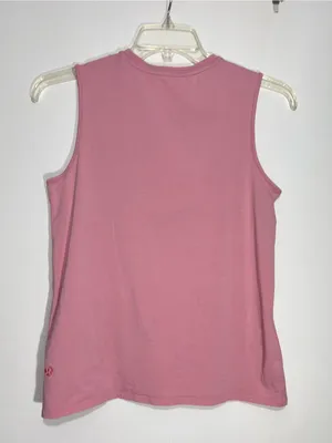 Lululemon pink All Yours Organic Cotton Tank Top size S/M thumbnail 4