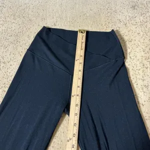 OFFLINE Aerie Real Me Crossover Flare Leggings Women M Black High Rise Yoga Y2K thumbnail 5